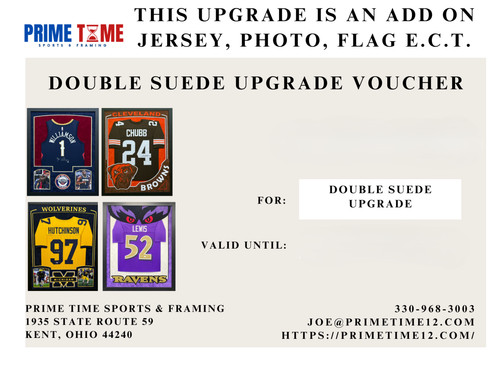 Double suede upgrade for - upgrade,