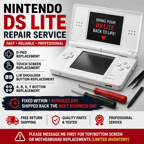 Nintendo lite repair - ds,