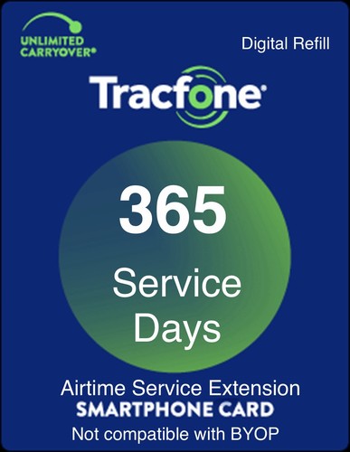 Tracfone year service - year, plan