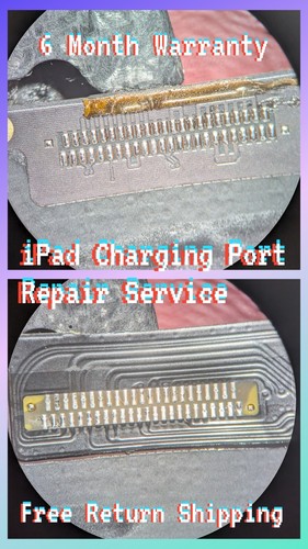 Charge port repair ipad - charge,