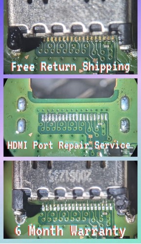 Hdmi port repair service - hdmi,